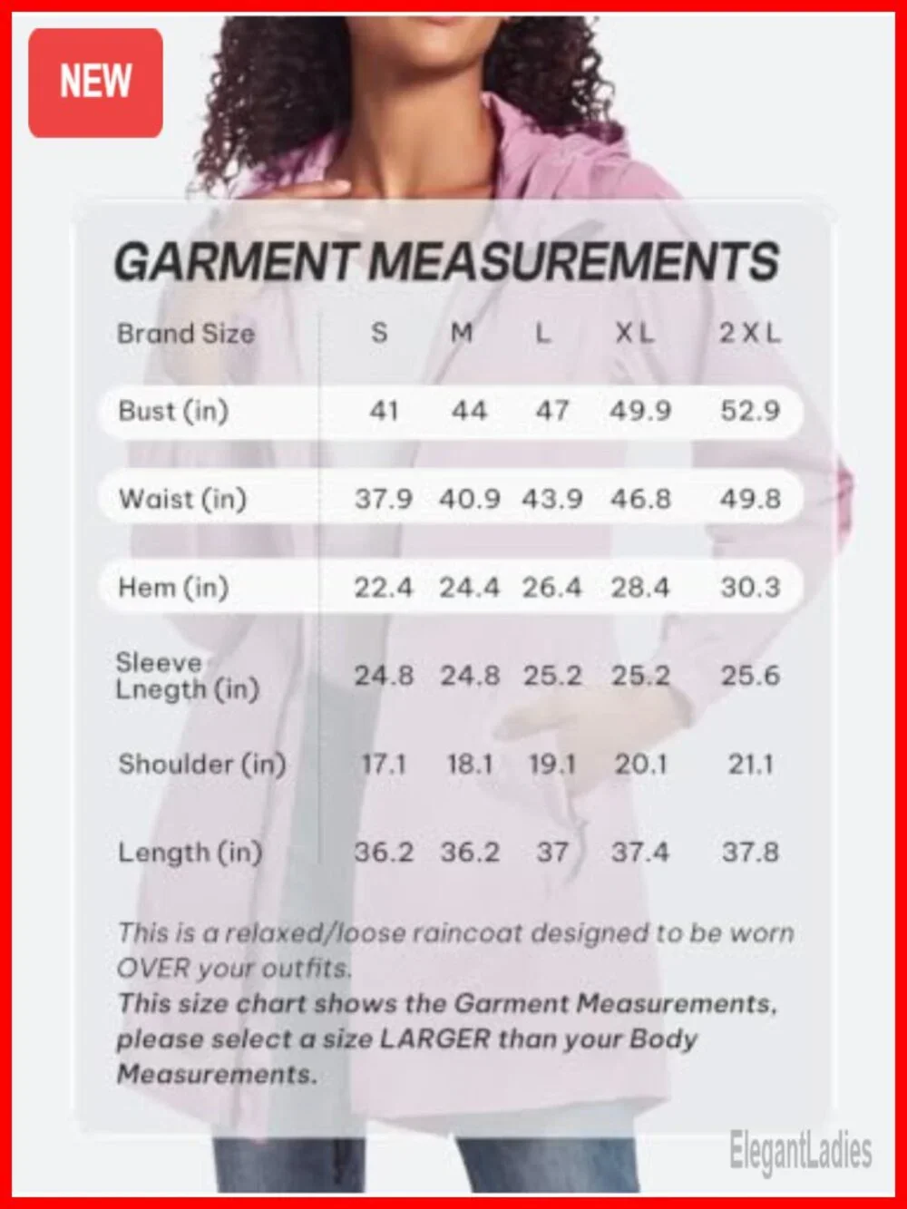 Lightweight Packable Raincoat Waterproof Hooded Windbreaker Long Rain Jacket